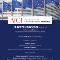 Il futuro dell’Europa. Istituto Sturzo. Roma, 13 settembre